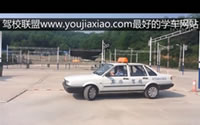 上海旗忠驾校科目二侧方停车技巧视频