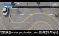 上海旗忠驾校曲线行驶视频