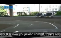 上海旗忠驾校科目二曲线行驶视频车内视线