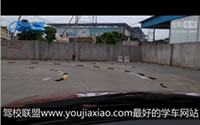 上海旗忠驾校观看车头法训练曲线行驶视频
